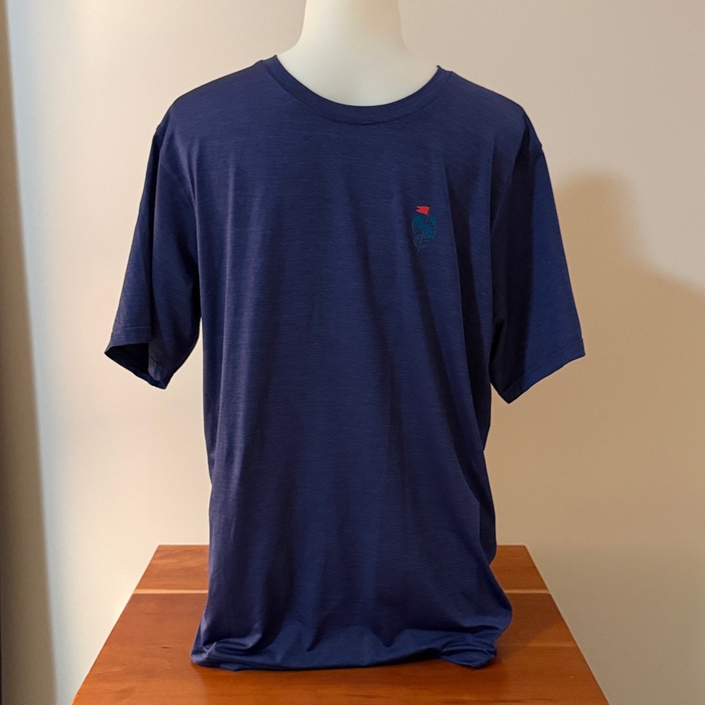 Monterey Peninsula Country Club Greyson Navy Tee with Logo